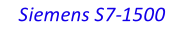 Siemens S7-1500